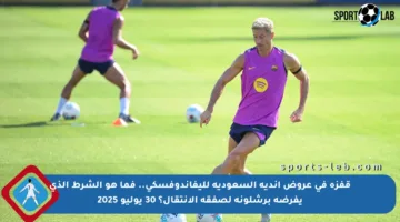 قفزة في عروض أندية السعودية لليفاندوفسكي.. فما هو الشرط الذي يفرضه برشلونة لصفقة الانتقال؟ 30 يوليو 2025